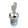 APEM Keylock Switch SPDT 4A 2-Way Common-Key Glass Filled Polyester LK5ANB126N3
