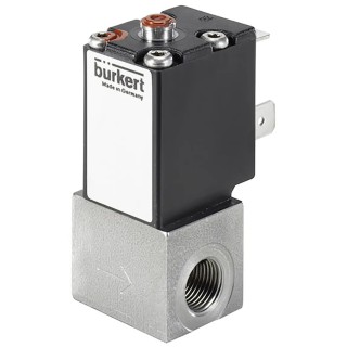 Burkert Proportional Solenoid Valve 2 Port, NC, 24V dc, Stainless Steel Body, 1/8 in Outlet, 1mm Orifice Diameter 238931