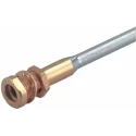 Huber+Suhner MMCX Series Coaxial Connector Panel Mount Female MCX, 50 Ω, Straight Body Crimp 24_MMCX-50-1-1/111_OE