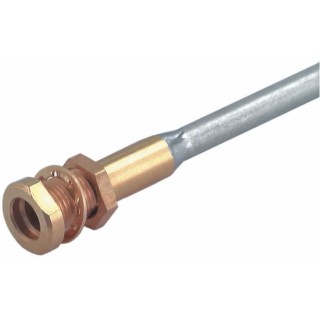 Huber+Suhner MMCX Series Coaxial Connector Panel Mount Female MCX, 50 Ω, Straight Body Crimp 24_MMCX-50-1-1/111_OE