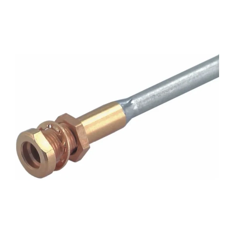 Huber+Suhner MMCX Series Coaxial Connector Panel Mount Female MCX, 50 Ω, Straight Body Crimp 24_MMCX-50-1-1/111_OE