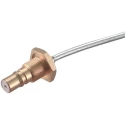 Huber+Suhner QMA Series Panel Mount Female Coaxial Connector 50 Ω Straight Body Solder 24_QMA-50-2-3/133_NE