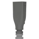 Hirschmann ST IP54 Grey Cable Mount 4P+PE Straight Industrial Power Connector 10A 250V 400V IP54