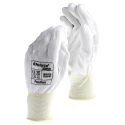 Polyco Healthline Polyflex White Polyurethane Work Gloves Size 9, Polyurethane Coating 8803