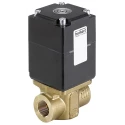 Burkert Proportional Solenoid Valve 2 Port NC 24V DC Brass Body 6mm Orifice 239090