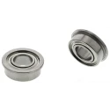 NMB Double Row Deep Groove Ball Bearing Flanged Shielded 4 mm ID 8 mm OD 3 mm Race Width DDLF-840ZZHA1P25LY121