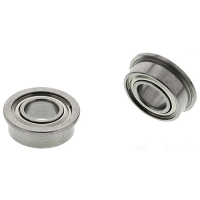 NMB Double Row Deep Groove Ball Bearing Flanged Shielded 4 mm ID 8 mm OD 3 mm Race Width DDLF-840ZZHA1P25LY121