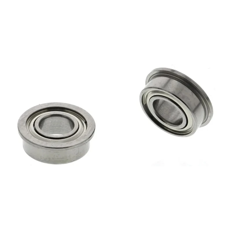 NMB Double Row Deep Groove Ball Bearing Flanged Shielded 4 mm ID 8 mm OD 3 mm Race Width DDLF-840ZZHA1P25LY121