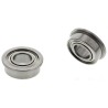 NMB Double Row Deep Groove Ball Bearing Flanged Shielded 4 mm ID 8 mm OD 3 mm Race Width DDLF-840ZZHA1P25LY121