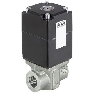 Burkert Proportional Solenoid Valve 2 Port NC, 24V DC, Stainless Steel Body, 3 mm Orifice Diameter 239087