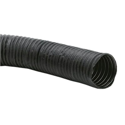 Contitech Black Neoprene Reinforced Flexible Ducting 51 mm Inside Diameter 2 m Length 841050