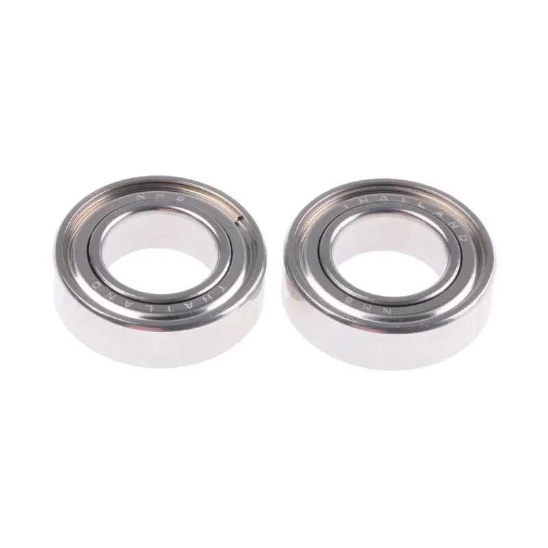 NMB Double Row Deep Groove Ball Bearing 9 mm ID, 17 mm OD, 5 mm Width, Shielded Steel Cage DDL-1790ZZRA5P25LY121