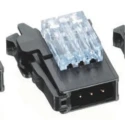 TE Connectivity 4-Way RITS Connector Male for Cable, 1 Row 2-1473562-4