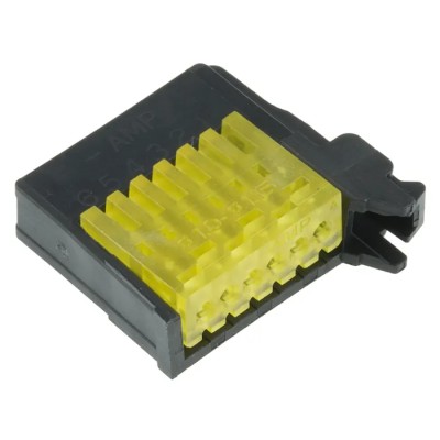 TE Connectivity 6-Way RITS Connector Male for Cable, 1 Row 1473562-6