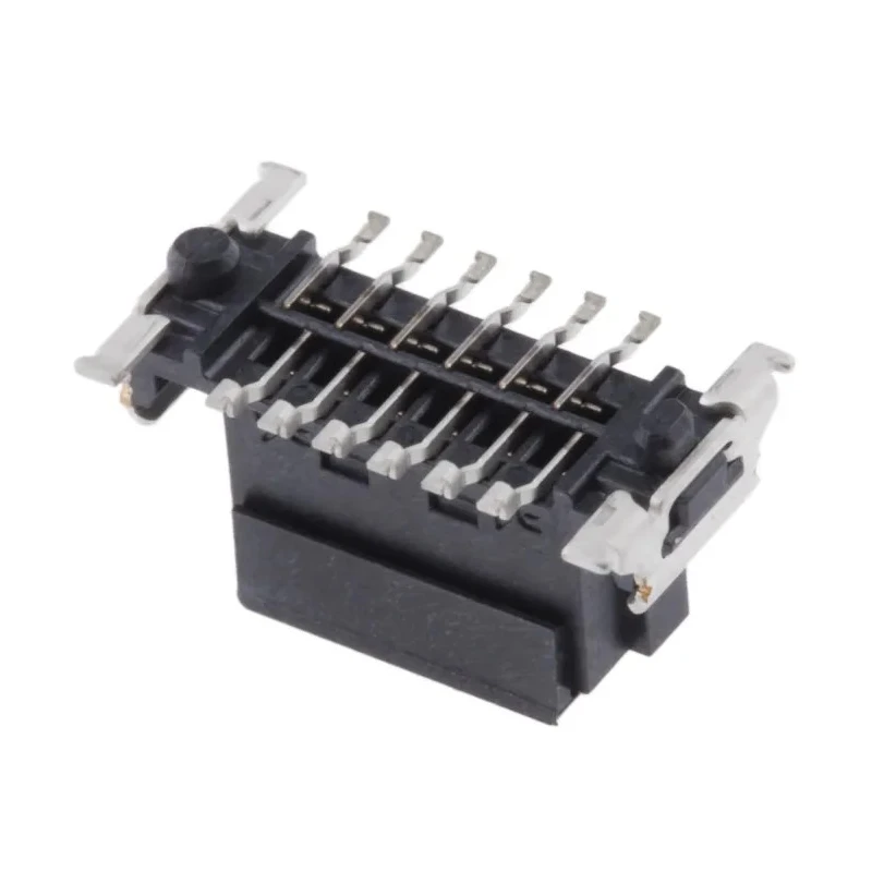 ERNI SMC Series Straight Surface PCB Socket 12-Contact 2 Row 1.27 mm Pitch Solder 154805 / 154805-E