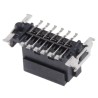 ERNI SMC Series Straight Surface PCB Socket 12-Contact 2 Row 1.27 mm Pitch Solder 154805 / 154805-E