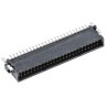 ERNI SMC Series Right Angle Surface PCB Header 50 Contacts 1.27 mm Pitch 2 Row Shrouded 154765 / 154765-E