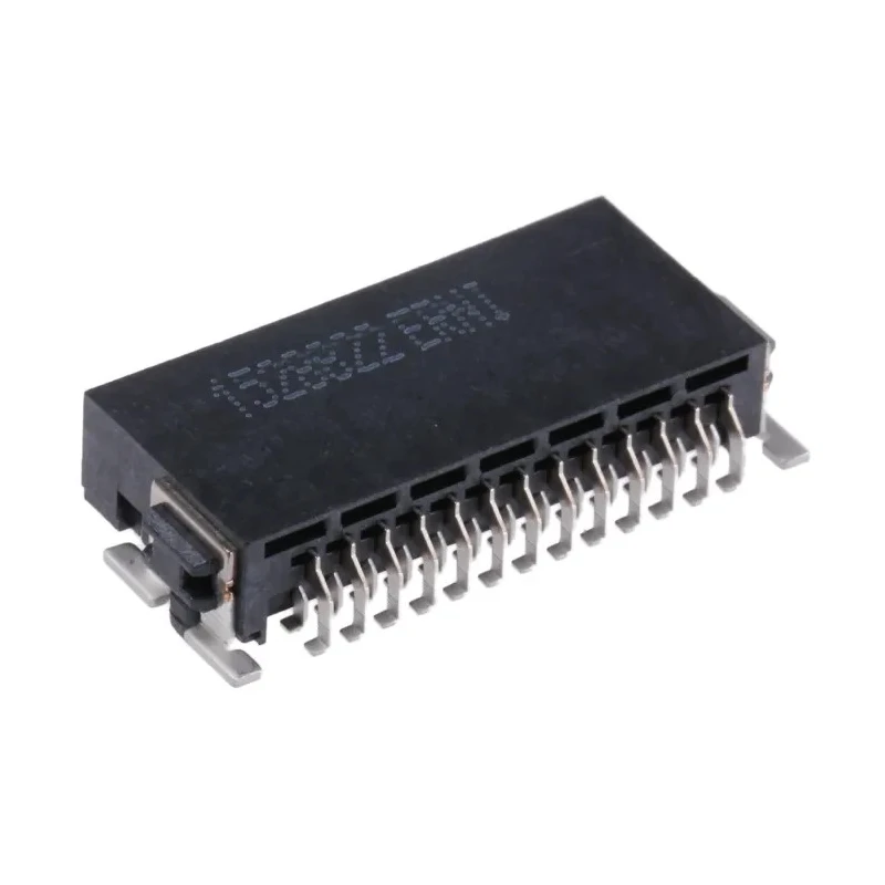 ERNI SMC Series Right Angle Surface PCB Header, 26 Contacts, 1.27 mm Pitch, 2 Row, Shrouded 154764 / 154764-E