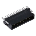 ERNI SMC Series Right Angle Surface PCB Header, 26 Contacts, 1.27 mm Pitch, 2 Row, Shrouded 154764 / 154764-E