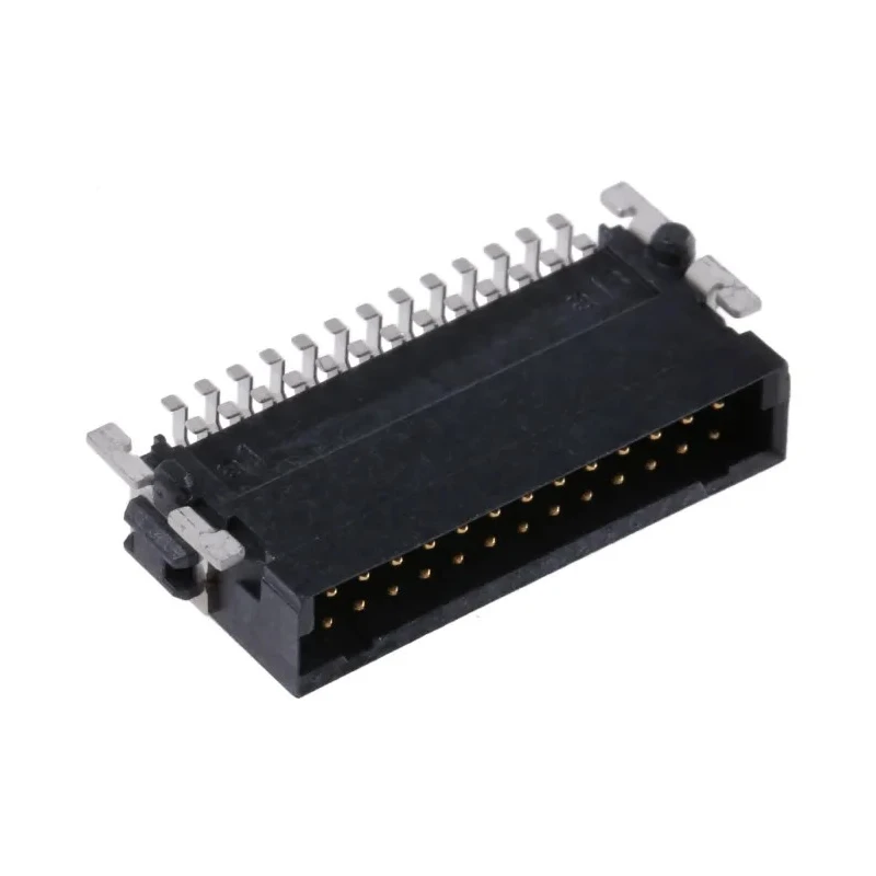 ERNI SMC Series Right Angle Surface PCB Header, 26 Contacts, 1.27 mm Pitch, 2 Row, Shrouded 154764 / 154764-E
