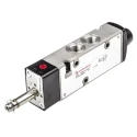 Norgren Pneumatic Solenoid Valve 5/2 Solenoid/Spring, Aluminium Body, 24V, 1300 L/min Flow Rate V61B517A-A3000