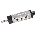 Norgren Pneumatic Solenoid Valve 5/2 Solenoid/Spring, Aluminium Body, 24V, 1300 L/min Flow Rate V61B517A-A3000