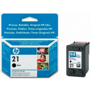 Hewlett Packard Black Ink Cartridge Model C9351AE for Compatible Printers with Approximate Page Yield 190 C9351AE