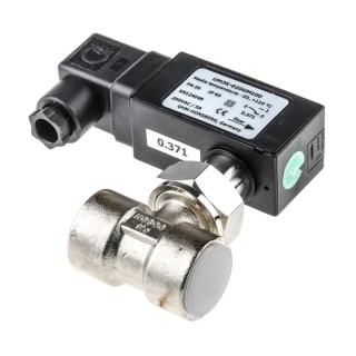 RS PRO Paddle Flow Switch for Liquid, 7.5L/min Min, 10L/min Max, 250V AC, 5A, Nickel Plated Brass Body, Model 613-4222