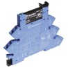 Finder Interface Relay DIN Rail Mount 6V Coil SPST 2A Switching Current 33V DC Coil 38.91.7.006.9024