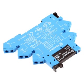 Finder 38 Series Electromechanical Interface Relay DIN Rail Mount 24V DC Coil SPST 38.91.7.024.8240