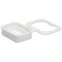 Schurter Male White Thermoplastic Protection Cover IP67, IP69K Series 6200 0098.0107