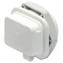 Schurter Male White Thermoplastic Protection Cover IP67, IP69K Series 6200 0098.0107