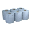 WYPALL L20 General Clean™ Roll Paper Towel 2 Ply, 2400 Sheets, 380 x 200 mm, Blue, FSC Certified 7277