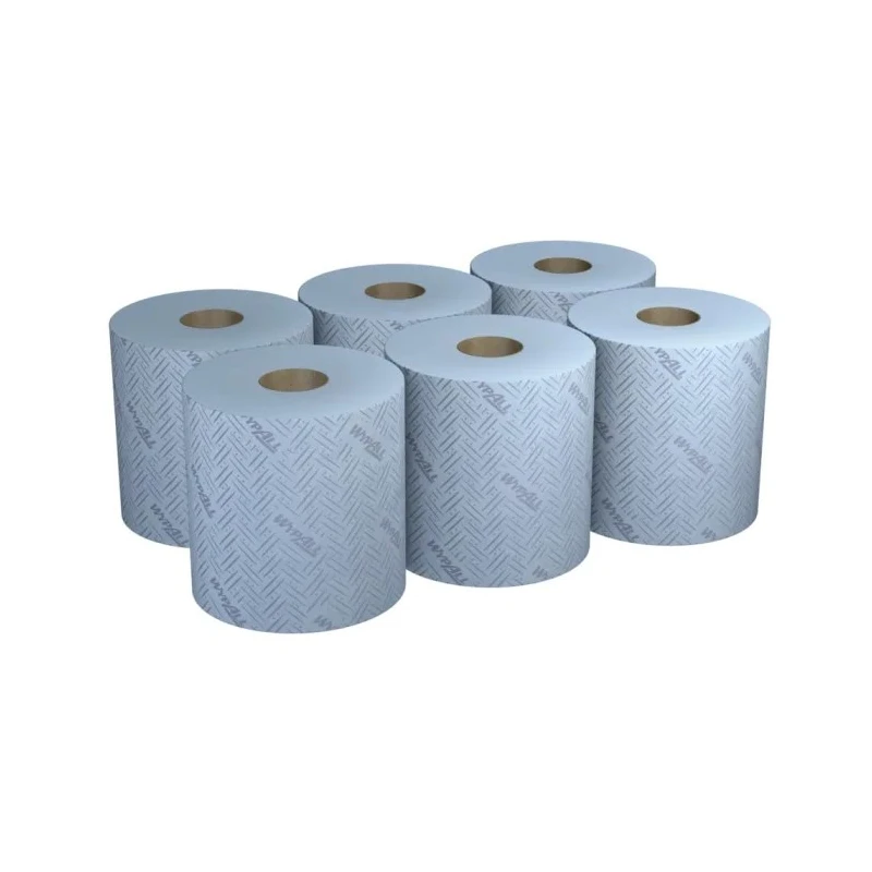 WYPALL L20 General Clean™ Roll Paper Towel 2 Ply, 2400 Sheets, 380 x 200 mm, Blue, FSC Certified 7277