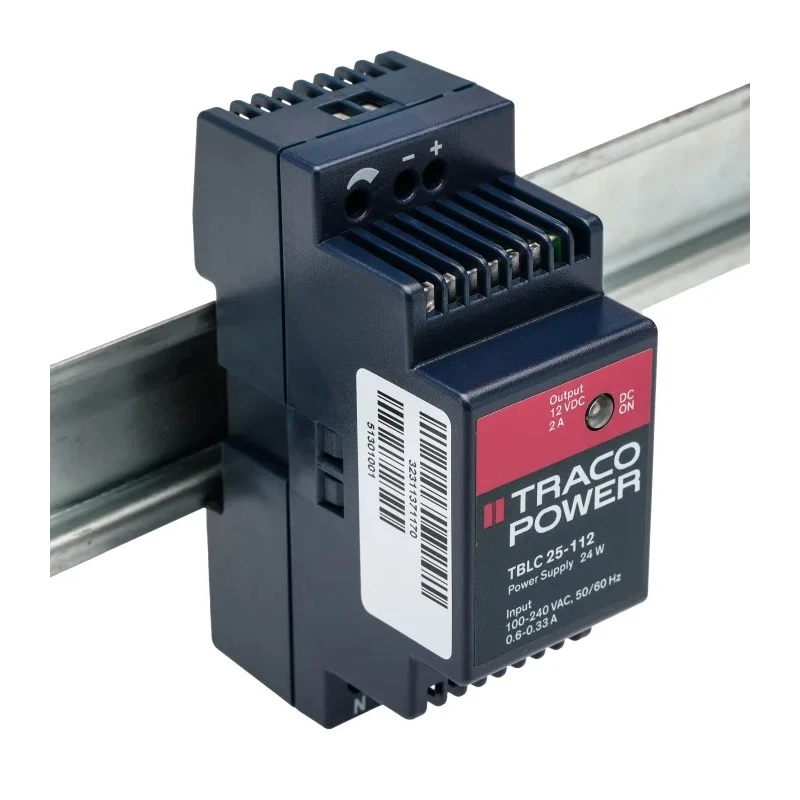 TRACOPOWER Switched Mode DIN Rail Power Supply 264V AC Input, 16V DC 2A Output 24W TBLC 25-112