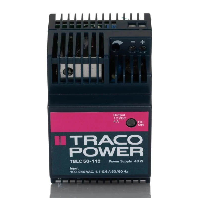 TRACOPOWER TBLC DIN Rail Power Supply 264V AC Input 16V DC, 4A Output 48W TBLC 50-112