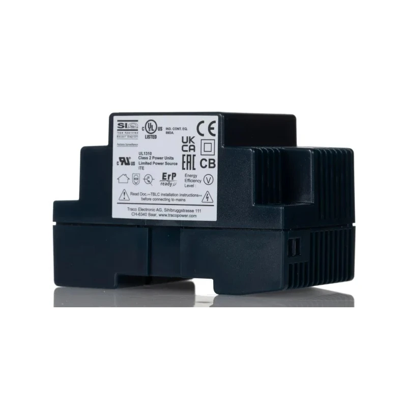 TRACOPOWER TBLC DIN Rail Power Supply 264V AC Input 16V DC, 4A Output 48W TBLC 50-112