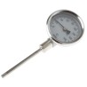Jumo Dial Thermometer 60mm Stainless Steel Case Threaded Connection 160°C 608002/0001