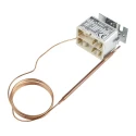 Jumo Capillary Thermostat Safety Temperature Monitor Panel Mount 230V AC 16A 602021/0001