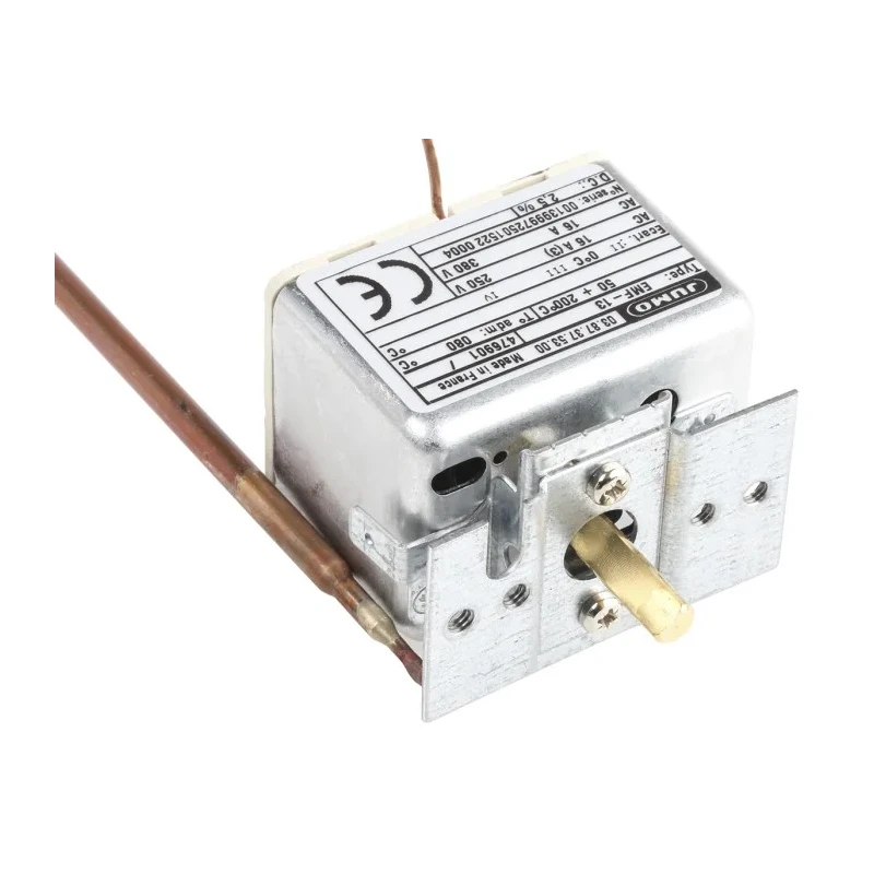 Jumo Capillary Thermostat Safety Temperature Monitor Panel Mount 230V AC 16A 602021/0001