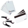 Dom Metalux Independent Electronic Lock with Magnetic Badge Reader 351.3.115