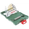 Bosch 30-Piece Multi-Material Twist Drill Bit Set, 1.5 mm Min to 8 mm Max, HSS 2607019324