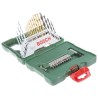 Bosch 30-Piece Multi-Material Twist Drill Bit Set, 1.5 mm Min to 8 mm Max, HSS 2607019324