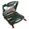 Bosch 50-Piece Multi-Material HSS Drill Bit Set 1.5 mm to 22 mm 2607019327