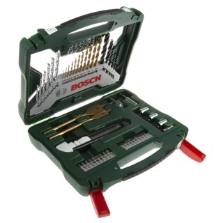 Bosch 50-Piece Multi-Material HSS Drill Bit Set 1.5 mm to 22 mm 2607019327