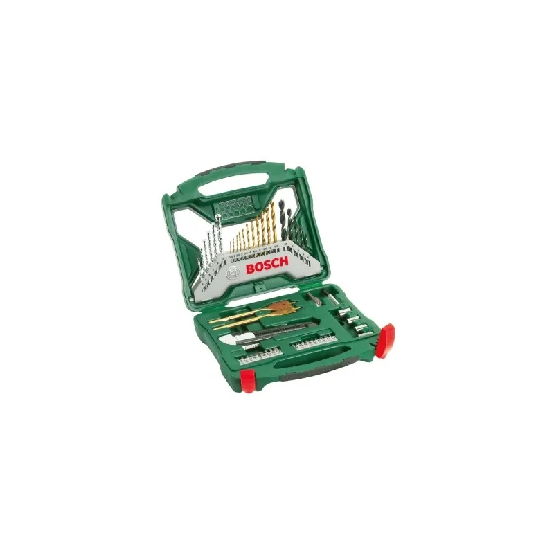 Bosch 50-Piece Multi-Material HSS Drill Bit Set 1.5 mm to 22 mm 2607019327