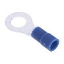 RS PRO Insulated Ring Terminal M6 Stud Size 16 AWG 14 AWG Wire Size Blue 613-9328