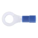RS PRO Insulated Ring Terminal M6 Stud Size 16 AWG 14 AWG Wire Size Blue 613-9328