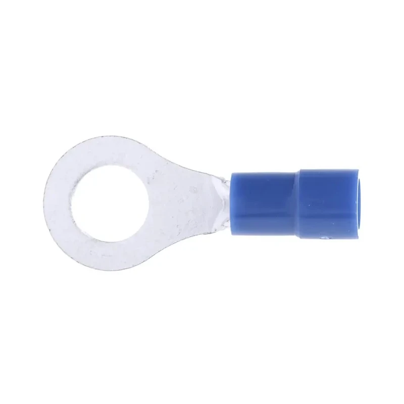 RS PRO Insulated Ring Terminal M6 Stud Size 16 AWG 14 AWG Wire Size Blue 613-9328