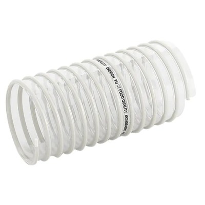 Contitech Clear Polyvinyl Chloride Reinforced Flexible Ducting 10 m 109.6 mm Outside Diameter Model 9110031000000